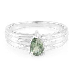Anello in argento con Apatite Russa