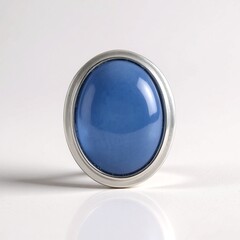 Ciondolo in argento con Opale Blu