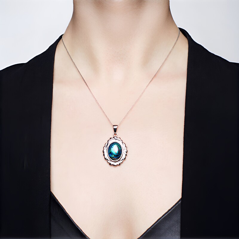 Edelstein-Silberanhänger (Art of Nature)