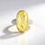 Anello in argento con Quarzo Limone (Adela Silber)