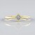 Anello in oro con Diamante SI2 (H)