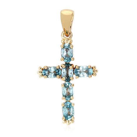 Zilveren hanger met Ratanakiri zirkonen