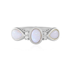 Anello in argento con Opale Australiano