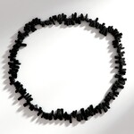 Collana in argento con Ossidiana