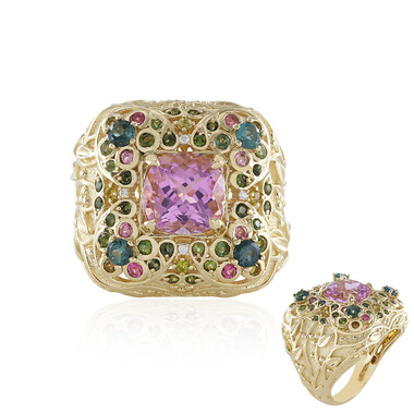 Patroke-Kunzit-Goldring (de Melo)