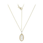 Collana in argento con Madreperla (Adela Silber)