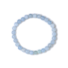 Armband met Braziliaanse Aquamarijnen