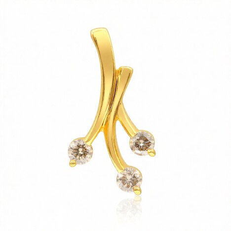 Ciondolo in oro con Diamante Rose de France SI1 di Argyle (Annette)