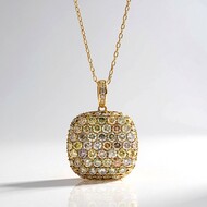 Collar en oro con Diamante fancy SI2 (CIRARI)