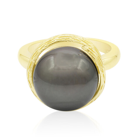Tahitian Pearl Silver Ring (TPC)