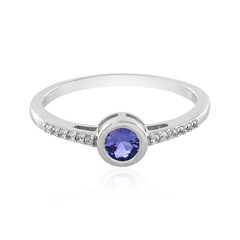 Anello in argento con Tanzanite