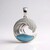 Ciondolo in argento con Larimar