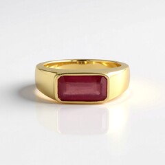 Anello in argento con Zaffiro Rosa del Madagascar