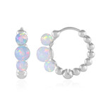 Zilveren oorbellen met Welo-opalen (de Melo Essence)