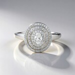 Anello in argento con Zircone
