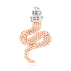 Colgante en plata con Diamante rosa de Francia Argyle I1