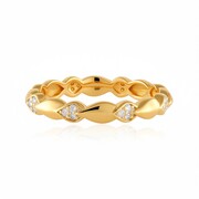 Bague en argent et Diamant I2 (H) (de Melo Essence)