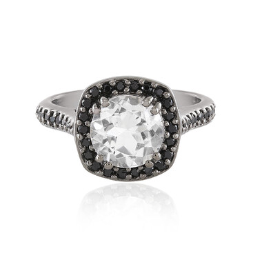 Anillo en plata con Cuarzo blanco
