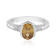 Anello in argento con Zircone Mandarino
