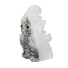 Accessoire met een witte kwarts