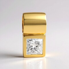 Ciondolo in oro con Diamante VVS1 (G)