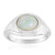 Australischer Opal-Silberring
