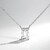 Collana in argento con Topazio Bianco
