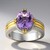 Anello in argento con Ametista (Remy Rotenier)