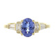 Bague en or et Tanzanite AAA (CIRARI)