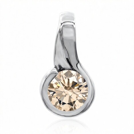 Ciondolo in oro con Diamante Rose de France VS1 di Argyle (Annette)