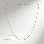 Zilveren halsketting (MONOSONO COLLECTION)