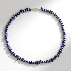 Collana in argento con Lapislazzuli (Adela Silber)
