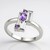 Anello in argento con Zircone
