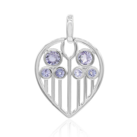 Pendentif en argent et Tanzanite non chauffée (VIENNA 1903)
