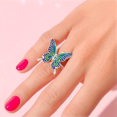 Anello in argento (Adela Silber)