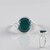 Anello in argento con Grandidierite