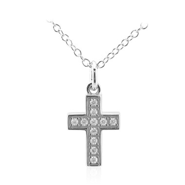 Collana in argento con Zircone