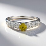 Bague en argent et Tourmaline
