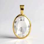 Ciondolo in argento con Fluorite