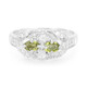Bague en argent et Tourmaline cuprifère