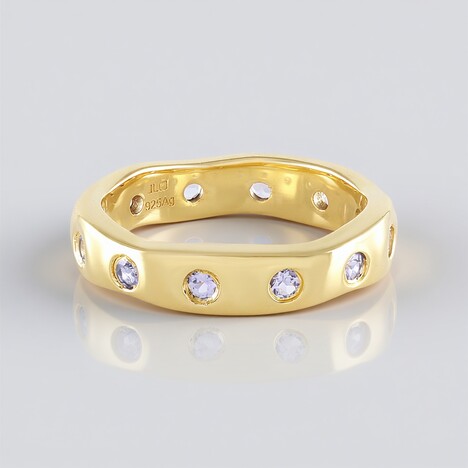 Anello in argento con Tanzanite