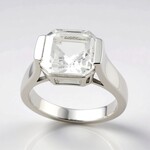 Anello in argento con Danburite