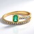 Anello in oro con Smeraldo Zambia AAA (CIRARI)