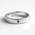Anello in argento con Spinello Rosso