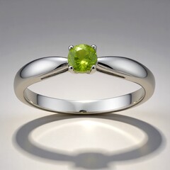 Anello in argento con Idocrasio