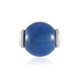 Zilveren hanger met een Blauwe agaat (MONOSONO COLLECTION)