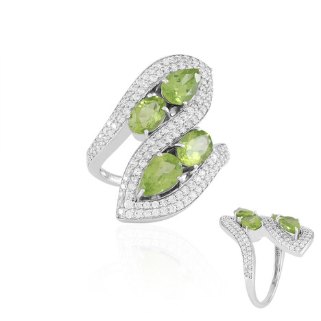 Peridot-Silberring (de Melo Essence)