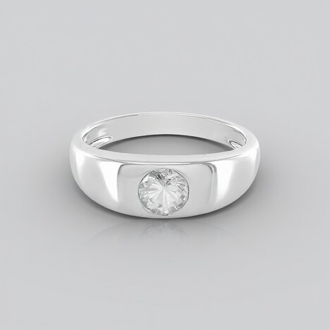 Anello in argento con Zircone