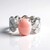 Anello in argento con Opale Rosa (de Melo Essence)