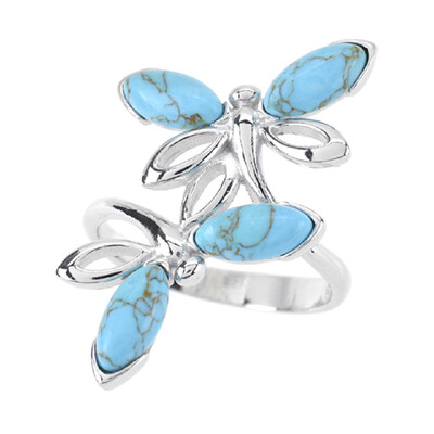 Anello in argento con Turchese (dagen)